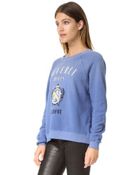 Женский синий свитер от Wildfox Couture