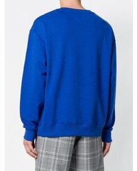 Мужской синий свитшот с принтом от Tommy Jeans