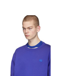 Мужской синий свитшот от Acne Studios