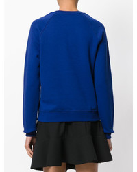 Женский синий свитшот от MSGM