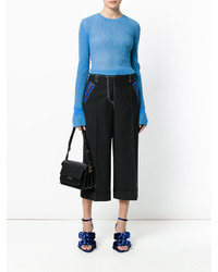 Женский синий свитшот от Marco De Vincenzo