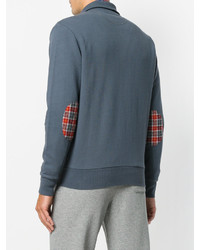 Мужской синий свитшот от Sun 68