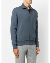 Мужской синий свитшот от Sun 68