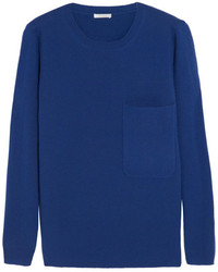 Синий свободный свитер от Chloé