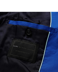 Мужской синий хлопковый пиджак от Marc by Marc Jacobs