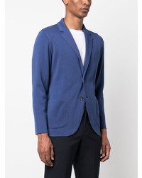 Мужской синий хлопковый пиджак от Lardini