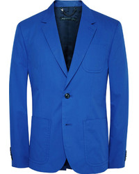 Мужской синий хлопковый пиджак от Marc by Marc Jacobs