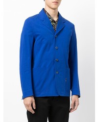 Мужской синий хлопковый пиджак от Paul Smith