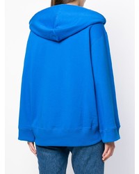 Женский синий худи с принтом от Hilfiger Collection