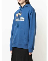 Женский синий худи с принтом от Marc Jacobs