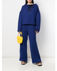 Женский синий худи от Marni