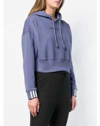 Женский синий худи от adidas