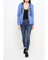 Женский синий худи от Frank NY