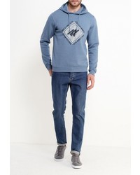 Мужской синий худи от Jack &amp; Jones