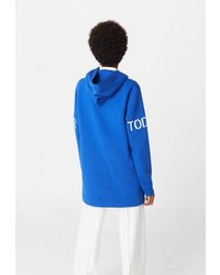 Женский синий худи от Mango