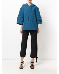 Женский синий худи от JW Anderson