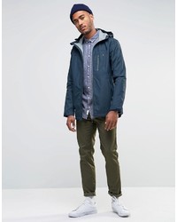 Мужской синий худи от Farah