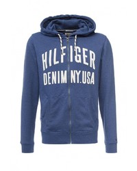 Мужской синий худи от Tommy Hilfiger Denim