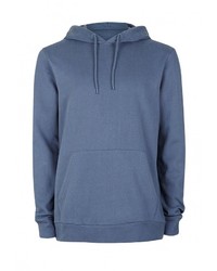 Мужской синий худи от Topman
