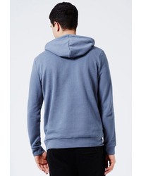 Мужской синий худи от Topman