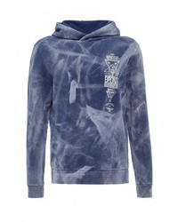 Мужской синий худи от Topman