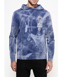Мужской синий худи от Topman