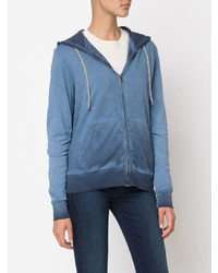 Женский синий худи от 321