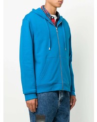 Мужской синий худи от Kenzo