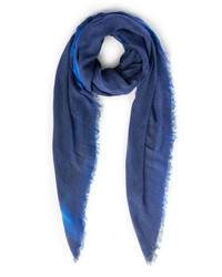 Синий шарф