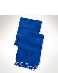 Синий шарф