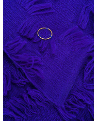 Женский синий шарф от Oyuna