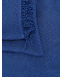Мужской синий шарф от Paolo Pecora