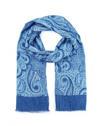 Мужской синий шарф от United Colors of Benetton