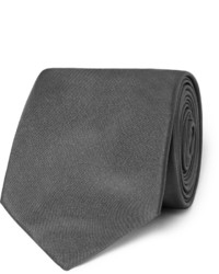 Мужской синий шелковый галстук от Hugo Boss