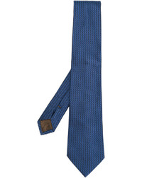 Мужской синий шелковый галстук от Church's