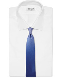 Мужской синий шелковый галстук от Burberry