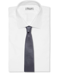 Мужской синий шелковый галстук от Hugo Boss