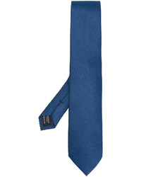 Мужской синий шелковый галстук от Tom Ford