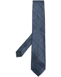 Мужской синий шелковый галстук от Tom Ford