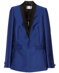 Женский синий шелковый пиджак от Antonio Berardi