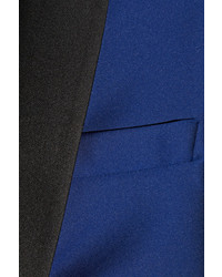 Женский синий шелковый пиджак от Antonio Berardi