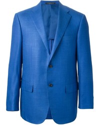 Мужской синий шерстяной пиджак от Corneliani