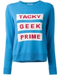 Женский синий шерстяной свитер от GUILD PRIME