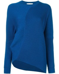 Женский синий шерстяной свитер от Stella McCartney