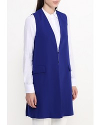 Женская синяя безрукавка от adL