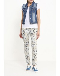 Женская синяя безрукавка от G&amp;G