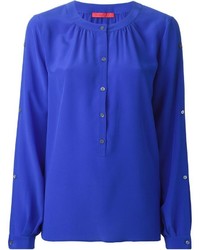 Синяя блузка с длинным рукавом от Tamara Mellon