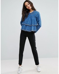 Синяя блузка от Asos