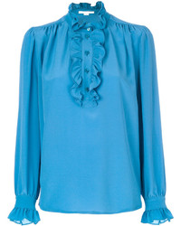 Синяя блузка от Stella McCartney