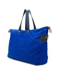 Мужская синяя большая сумка из плотной ткани от Ally Capellino